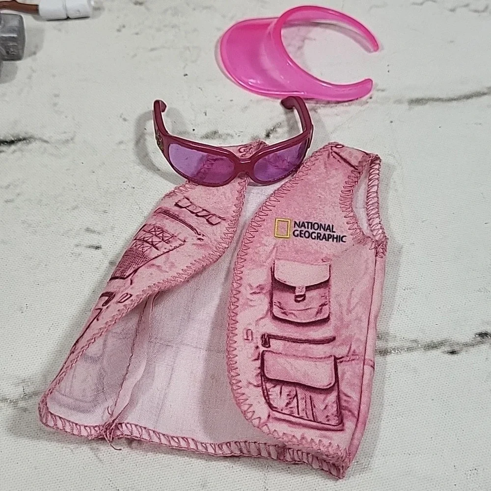 Barbie Camping Lot Sweat Pants Hoodie Hiking Boots Sleeping Bag Fire Lantern Dog